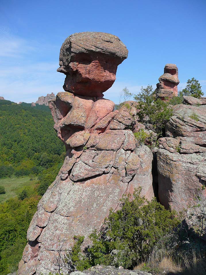 Klettern am Heiduckenkopf aus dem Kletterführer Paules Kletterbibel Belogradtschik
