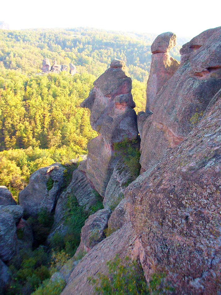 Klettern am Buratino aus dem Kletterführer Paules Kletterbibel Belogradtschik