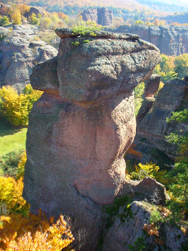 Klettern am Bär aus dem Kletterführer Paules Kletterbibel Belogradtschik