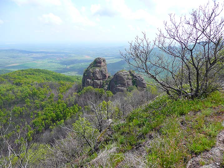 Kletterfelsen Spitzer Stein aus dem Kletterführer Paules Kletterbibel Belogradtschik