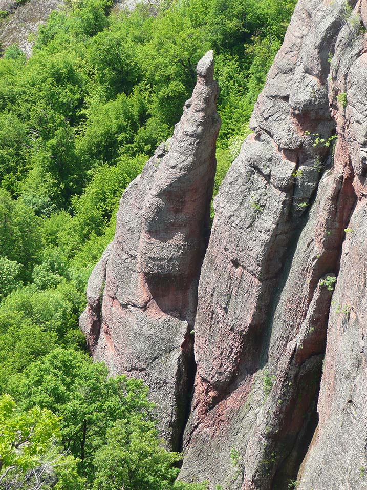 Klettern am Gipfel aus dem Kletterfßßührer Paules Kletterbibel Belogradtschik