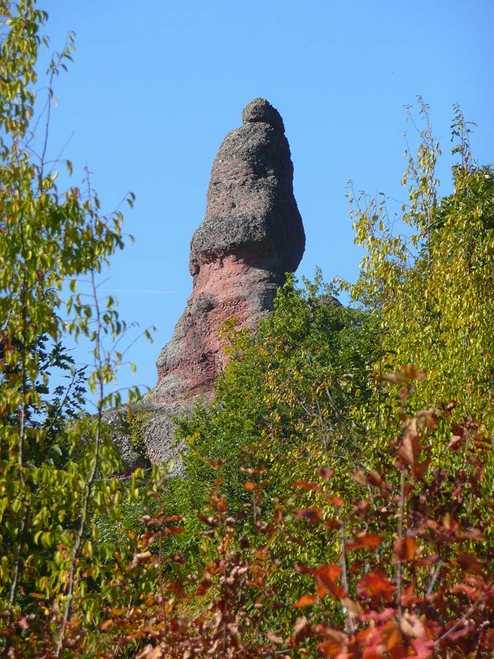 Klettern am Spitzen Zapfen aus dem Kletterführer Paules Kletterbibel Belogradtschik