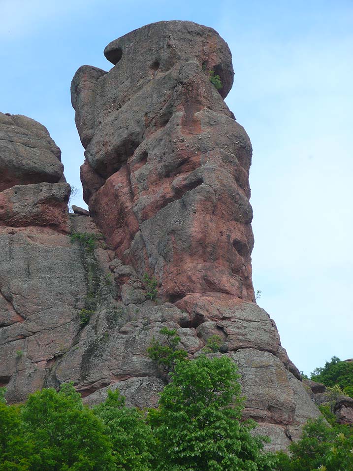 Klettern am Freundlichen Bulgaren aus dem Kletterführer Paules Kletterbibel Belogradtschik