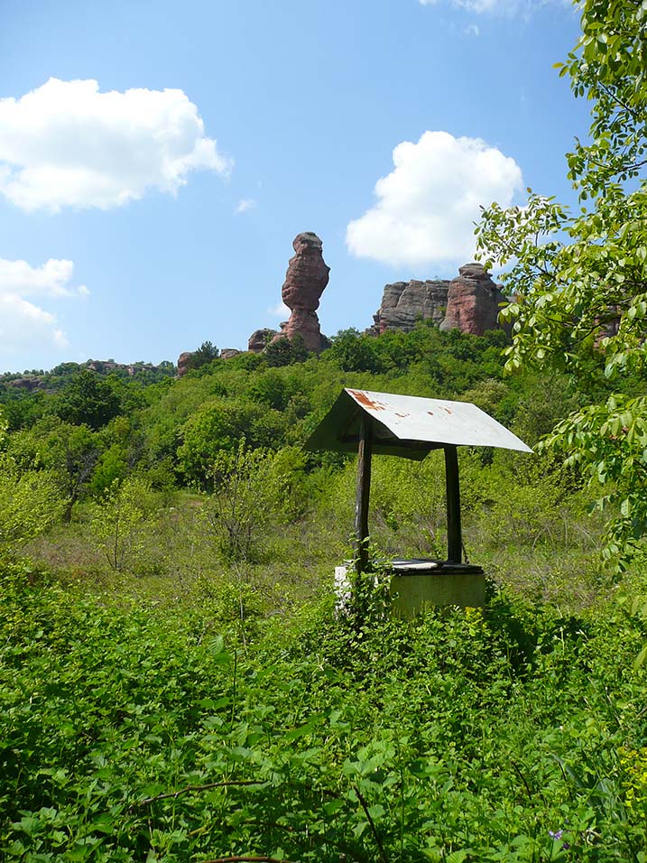 Klettern an der Winzerin aus dem Kletterführer Paules Kletterbibel Belogradtschik
